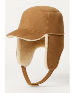 Australian Sheepskin UGG Trapper Hat - Chestnut (Winter Thermal Ski Hat)