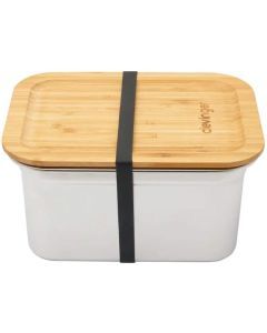 Stainless Steel Snack Box Food Container Storage Lunch BPA Free - 2000ml