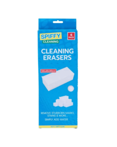 6 pcs Magic Cleaning Eraser Cleaner Power Easy Sponge Home Dirt Remover