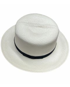 Hand Woven Grade 8 Panama Cooler Outback Hat Summer Breathable Waterproof - Natural