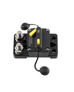 Exotronic 150A Surface Mount Waterproof DC Circuit Breaker - Side by Side