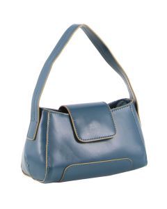 Milleni Mini Fashion Handbag Tote Bag in Teal