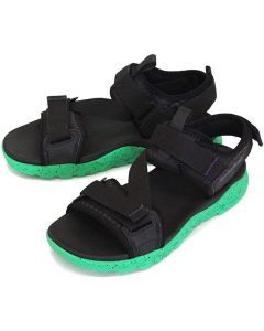 Timberland Mens Ripcord Backstrap Sandals - Black Mesh