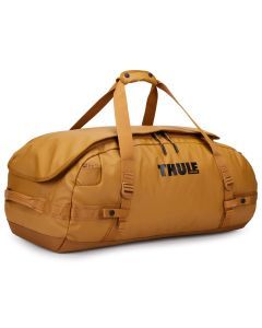 Thule Chasm 70L Duffel Overnight Bag Convertible Backpack Duffle in Golden