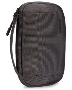 THULE Subterra Powershuttle Pouch Tech Organiser Travel Case in Vetiver Gray - Medium