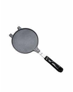 18cm Non-Stick Cast Aluminium Waffle Maker Snacks Pancake Cake Breakfast Making