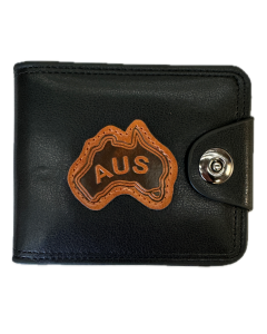 Souvenir Wallet Australia Classic AUS Oz in Black