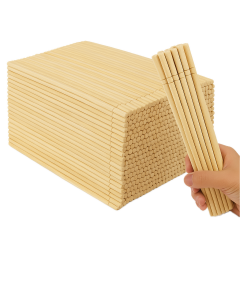 2000pcs 20cm Disposable Bamboo Chopsticks - Eco Friendly Cutlery - Extra Strong (Bulk Pack)