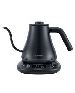 Westinghouse Gooseneck Kettle 1200W 0.8L in Black Stainless Steel - WHGKE01K
