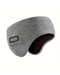 Warm Mens Winter Earmuffs Ear Cover Protection Running Headband in Grey