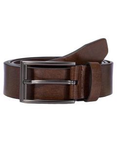 Dents Mens Casual Leather Belt - Brown