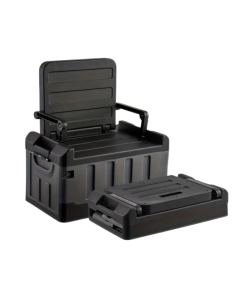 60L Collapsible Car Storage Box for Outdoor & Vehicle