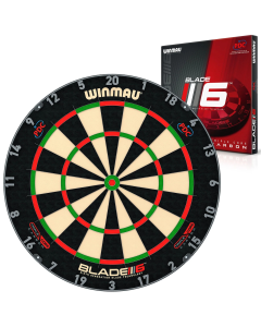 Winmau Blade 6 Triple Core Dartboard - Professional Level (PDC Endorsed)