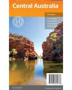 HEMA Central Australia Map