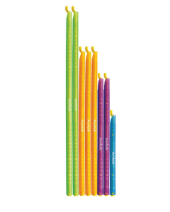 8pk AnyLock Bag Sealers/Sealing Rods - Kitchen Storage Zip Lock Stick Clips