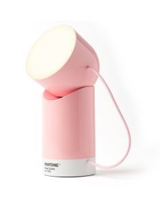 Lexon Orbe Portable Led Lamp With Moving Head PANTONE - Rose Pink