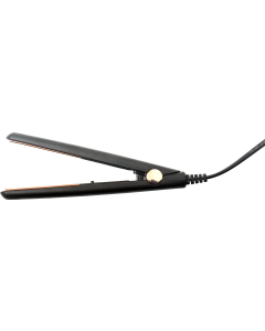 Simply Glam 12V Hair Straightener - Black Rose Gold