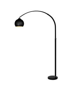 Emitto Modern LED Floor Lamp Stand Reading Light Adjustable Indoor Marble Base