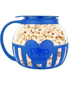 Microwave Popcorn Maker Glass Quart