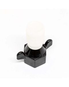 Shurflo Straight Wingnut with 3/4” Barb