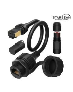 STARBEAM Starlink Gen 3 Standard Waterproof Ethernet Extension Cable, 50cm