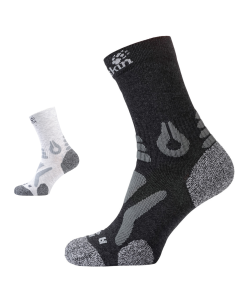 Jack Wolfskin Mens Hiking Pro Classic Cut Socks (Trail Outdoor Premium Padded)