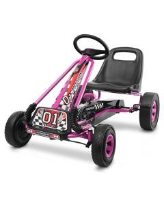 Kids Racing Car - Pink