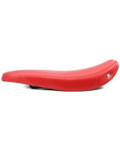 Red Dragster Lowrider Bike Saddle Banana Seat with Sissy Bar Mounts