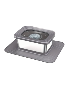 Dog Stainless Steel Water Bowl with Mat