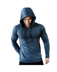 Men's Fitness Tracksuit as Running Sport Hoodie & Gym Joggers Set