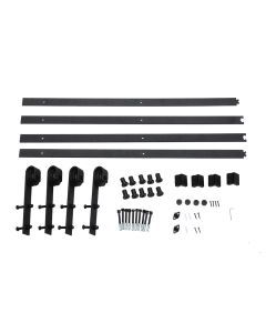 1.5m Antique Classic Style Single Sliding Barn Door Hardware Track Roller Kit
