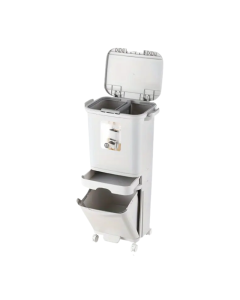 Multi-Tier Kitchen Trash Can with Lid