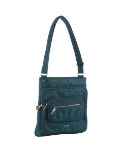 Pierre Cardin Anti-Theft Crossbody RFID Blocking Bag - Teal (Slash Proof)