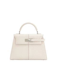 Womens Handbag Crossbody Bag (White)