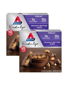 Atkins Peanut Butter Cups 10x17g x2