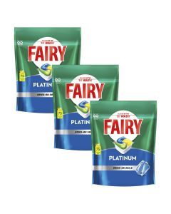 Fairy Platinum x 225 Lemon Dishwasher Tablets