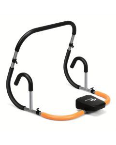 Portable Ab Cruncher Machine - Core Strength Workout Equipment(Black)