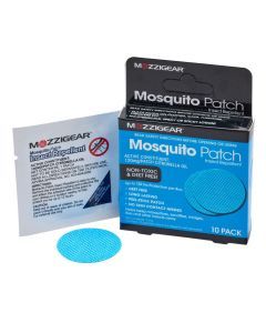 Mozzigear Mosquito Patch Repellant Repellent Adhesive 12 Hour - Pack of 10