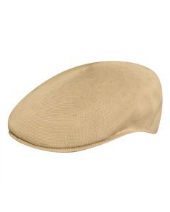 Kangol Tropic Mens 504 Ivy Cap - Beige (Classic Summer Flat Driving Hat 0287BC)