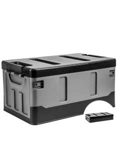 Foldable Camping Storage Box Waterproof Black