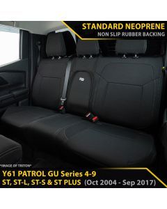 Nissan Patrol GU Wagon Series 4-9 ST, ST-L & ST PLUS GP4 Neoprene 2nd Rows Seat Covers