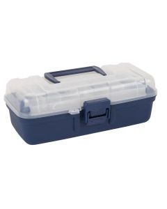 Jarvis Walker 1 Tray Clear Top Fishing Tackle Box - Tackle Storage Box