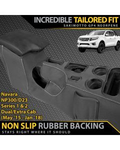 Nissan Navara NP300 Series 1 & 2 Neoprene Centre Console Organiser (In Stock)