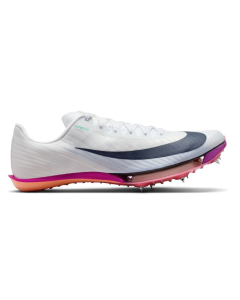 Nike Air Zoom Maxfly 2 Mens Track & Field Sprinting Spikes - White/Obsidian