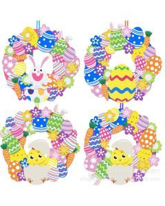 Easter DIY Craft Kit with Bunny and Egg Stickers