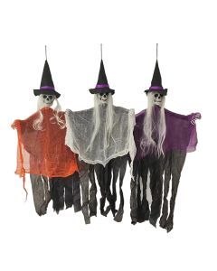 Halloween Witch Hanging Ghost Decoration (3pcs)