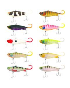 160mm Heavy Zerek Fish Trap Soft Vibe Crankbait Fishing Lure - 78gm Soft Plastic