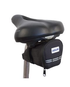 Azur Small Black Lightweight 0.3L Bike Saddle Bag 11 x 6 x 5cm