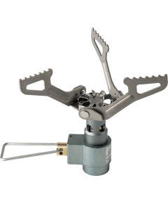 Mini Camping Gas Burner Pocket Stove Grey