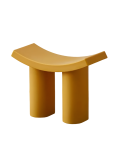 Yellow Plastic Shoe Changing Bench